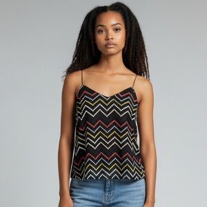 W. A. Y. F. Ladies sleeveless top XL very good condition full fully blonde.